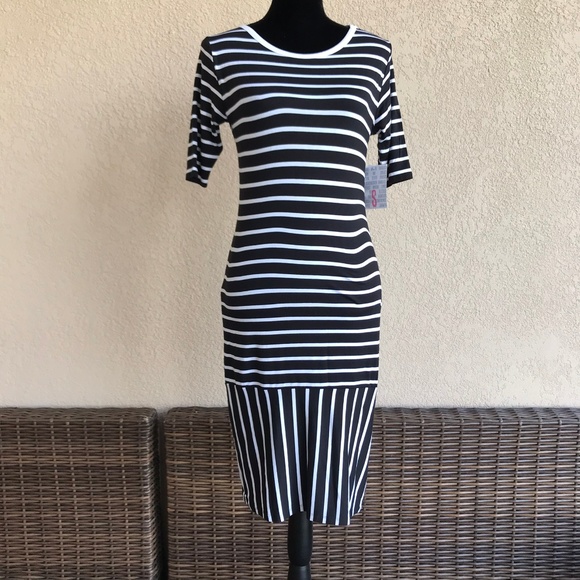 Lularoe black and white dress Clearance